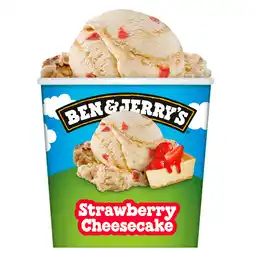 PLUS Ben&Jerry's Strawberry cheesecake aanbieding