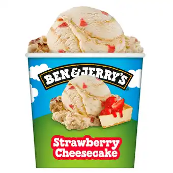 PLUS Ben&Jerry's Strawberry cheesecake aanbieding
