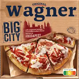PLUS Wagner Big city pizza budapest pepperoni aanbieding