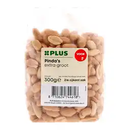 PLUS PLUS Pinda's ongezouten aanbieding