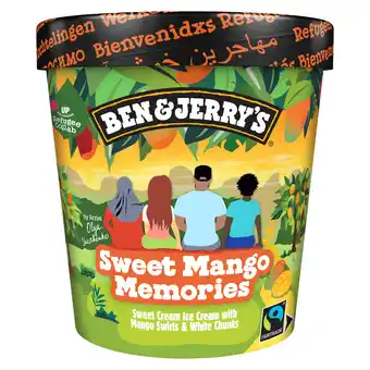 PLUS Ben&Jerry's B&J's Sweet Mango Memories aanbieding