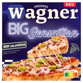 PLUS Wagner Wagner Big Sensation Beef Jalapenos aanbieding