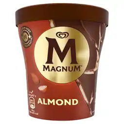 PLUS Magnum Pint almond aanbieding