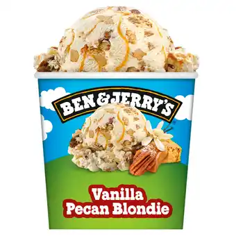 PLUS Ben&Jerry's Vanilla pecan blondie aanbieding