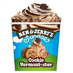 PLUS Ben&Jerry's Sundae cookie vermont-ster aanbieding