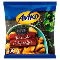 PLUS Aviko Gekruide Aardappel Chili Partjes aanbieding