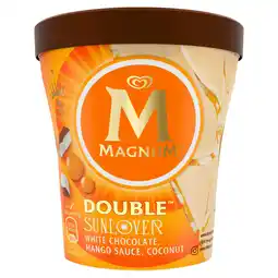 PLUS Magnum Pint double sunlover mango aanbieding