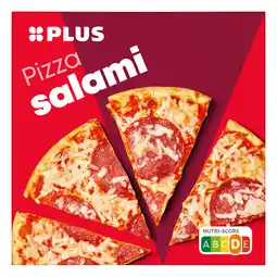 PLUS PLUS Pizza salami aanbieding