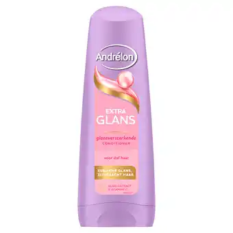 PLUS Andrélon Conditioner Extra Glans aanbieding