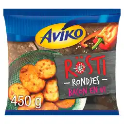 PLUS Aviko Rosti rondjes bacon & ui aanbieding