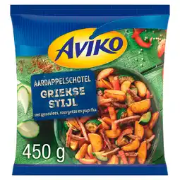 PLUS Aviko Aardappelschotel Griekse Stijl aanbieding