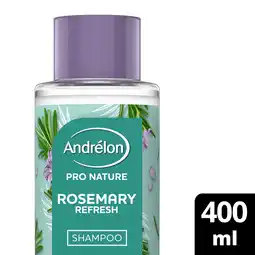 PLUS Andrélon Shampoo Pro Nature Rosemary Refresh aanbieding