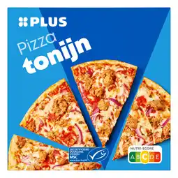 PLUS PLUS Pizza tonijn aanbieding