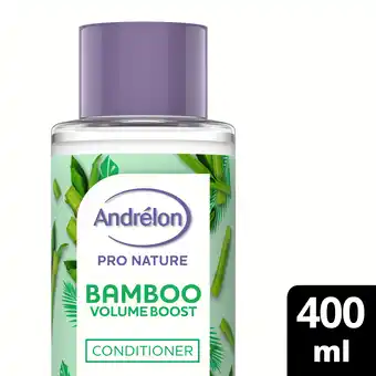 PLUS Andrélon Pro nature conditioner bamboo volume aanbieding