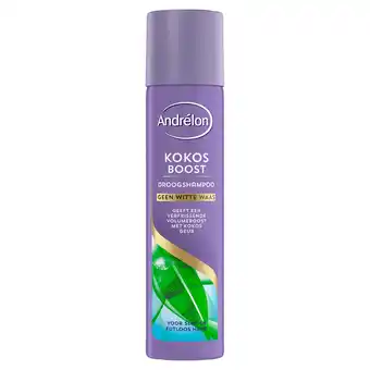 PLUS Andrélon SP Droogshampoo Kokos Boost aanbieding