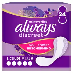 PLUS Always Incontinentie inlegkruisjes long plus aanbieding