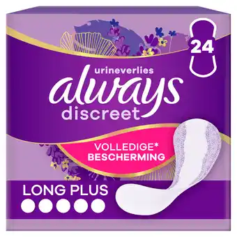 PLUS Always Incontinentie inlegkruisjes long plus aanbieding