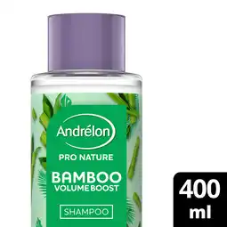 PLUS Andrélon Pro nature shampoo bamboo volume boost aanbieding