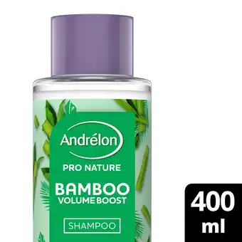 PLUS Andrélon Pro nature shampoo bamboo volume boost aanbieding
