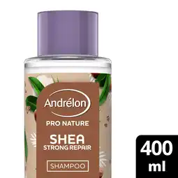 PLUS Andrélon Pro nature shampoo shea SOS repair aanbieding