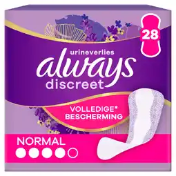 PLUS Always Discreet incontinentie inlegkruisjes aanbieding