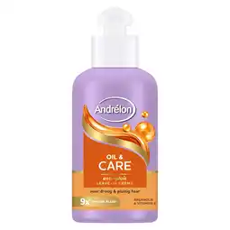 PLUS Andrélon Leave in cream Oil & Care aanbieding
