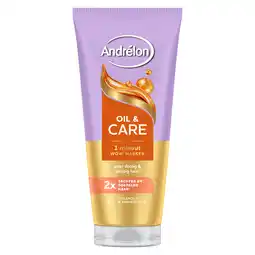 PLUS Andrélon Masker 1 min Oil & Care aanbieding
