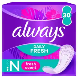 PLUS Always inlegkruisjes fresh normal fresh scent aanbieding