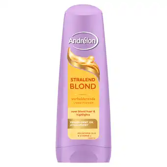 PLUS Andrélon Conditioner Stralend Blond aanbieding