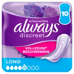 PLUS Always Discreet maandverband plus long aanbieding