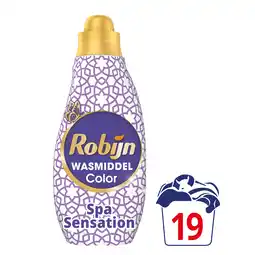 PLUS Robijn Klein & krachtig color spa sens. 19sc aanbieding