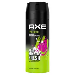 PLUS Axe Deodorant bodyspray Epic fresh aanbieding