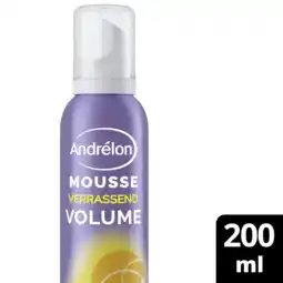 PLUS Andrélon Styling Haarmousse Volume aanbieding
