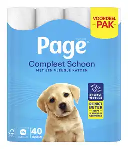 PLUS Page Compleet Schoon toiletpapier aanbieding