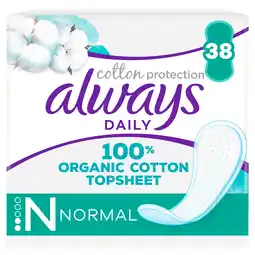 PLUS Always Dailies cotton protection normal aanbieding