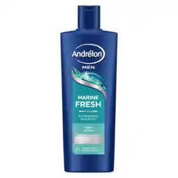 PLUS Andrelon for men Shampoo Marine Fresh aanbieding