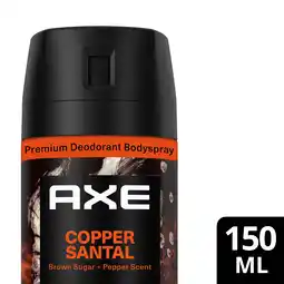 PLUS Axe Bodyspray FF Copper Santal aanbieding