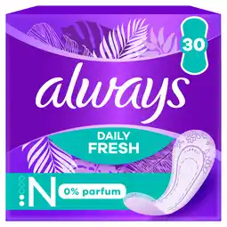 PLUS Always inlegkruisjes fresh normal 0% perfume aanbieding