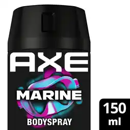 PLUS Axe Deodorant bodyspray Marine aanbieding