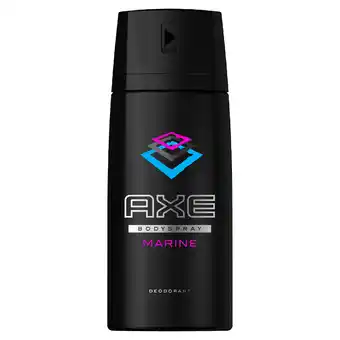 PLUS Axe Deodorant bodyspray Marine aanbieding