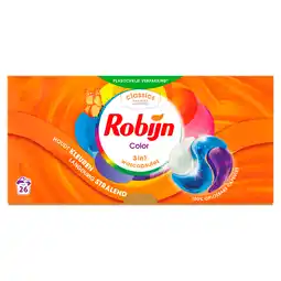 PLUS Robijn 3-in-1 classics capsules color aanbieding