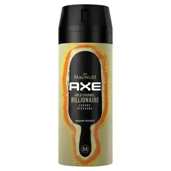 PLUS Axe Deodorant Gold Caramel Billionaire aanbieding