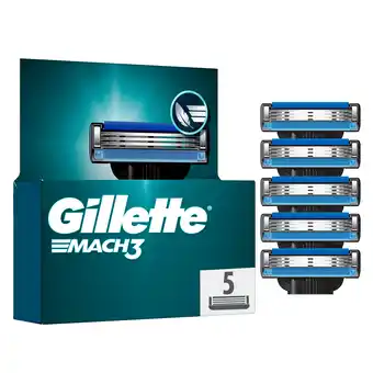 PLUS Gillette Scheermesjes Mach 3 aanbieding