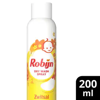 PLUS Robijn Dry wash spray zwitsal aanbieding
