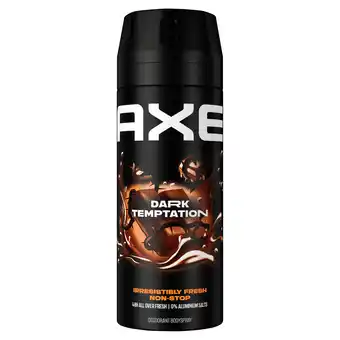 PLUS Axe Deodorant bodyspray Dark Temptation aanbieding