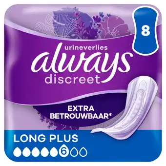 PLUS Always Discreet maandverband long plus aanbieding