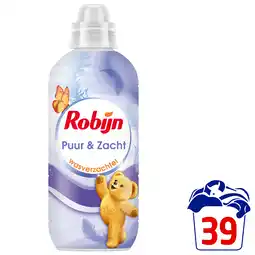 PLUS Robijn Wasverzachter puur & zacht 39sc aanbieding