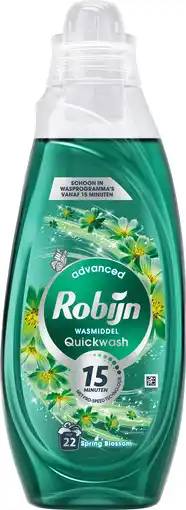 PLUS Robijn Quickwash Spring Blossom 22sc aanbieding