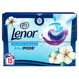 PLUS Lenor Pods Katoen Fris aanbieding