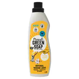 PLUS Marcel's Green Soap Vloeibaar wasmiddel universeel vanille aanbieding